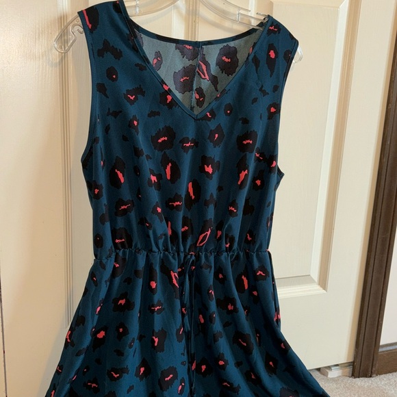 Great condition SHEIN 0XL Cheeta print dress - Picture 1 of 5